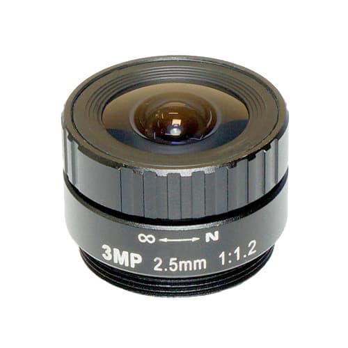 CS 2_5mm 3_0 Megapixel lenses CS fixed  Mono_focal 1_2_7_